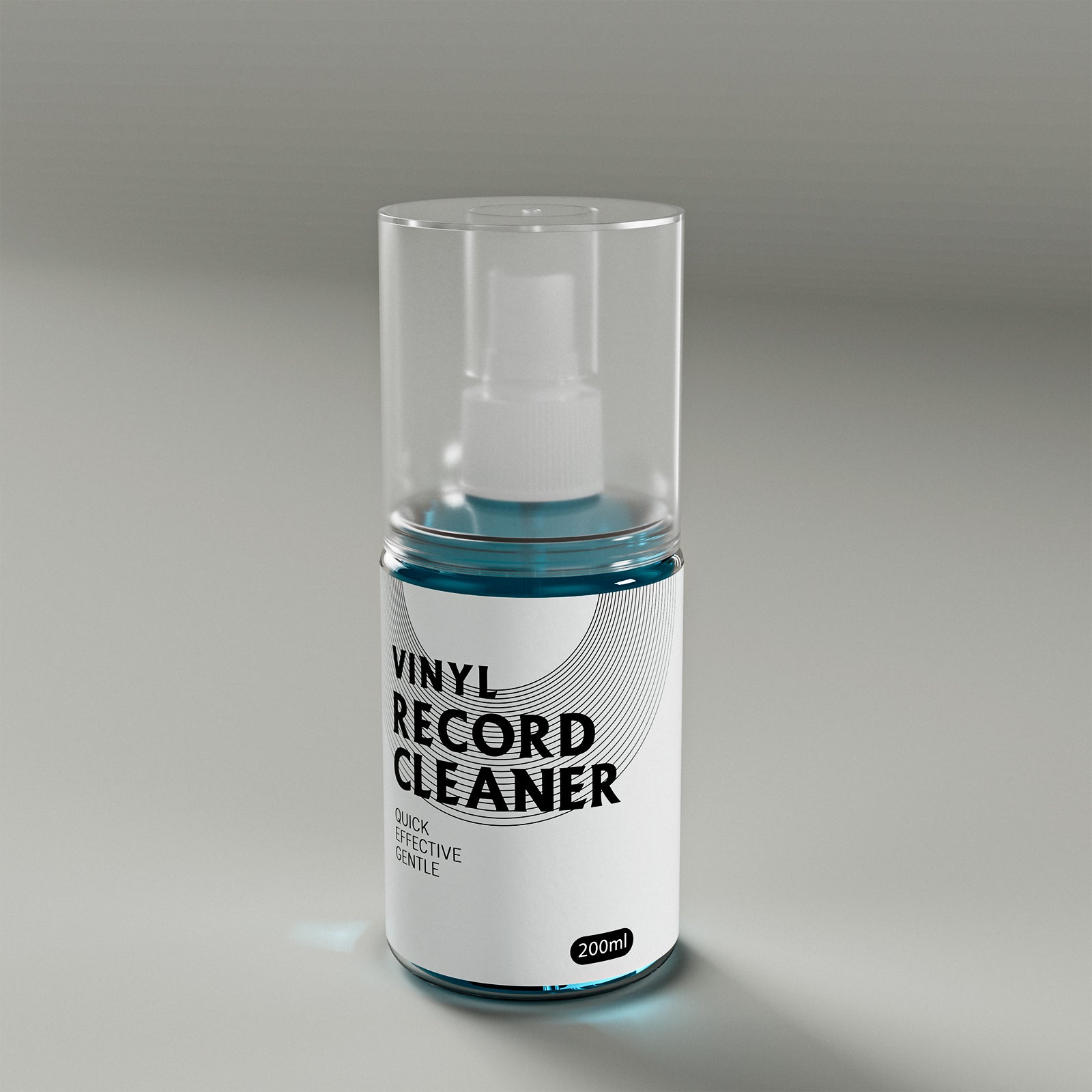 Vinyl Record Cleaner Dust Removal Anti-Static Cleaning Solution