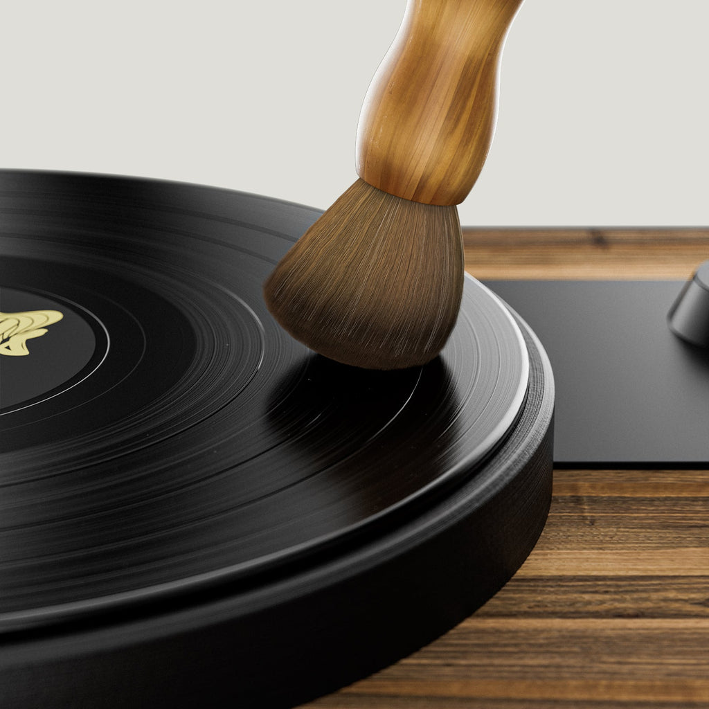 Anti-Static Soft Vinyl Record Cleaning Brush