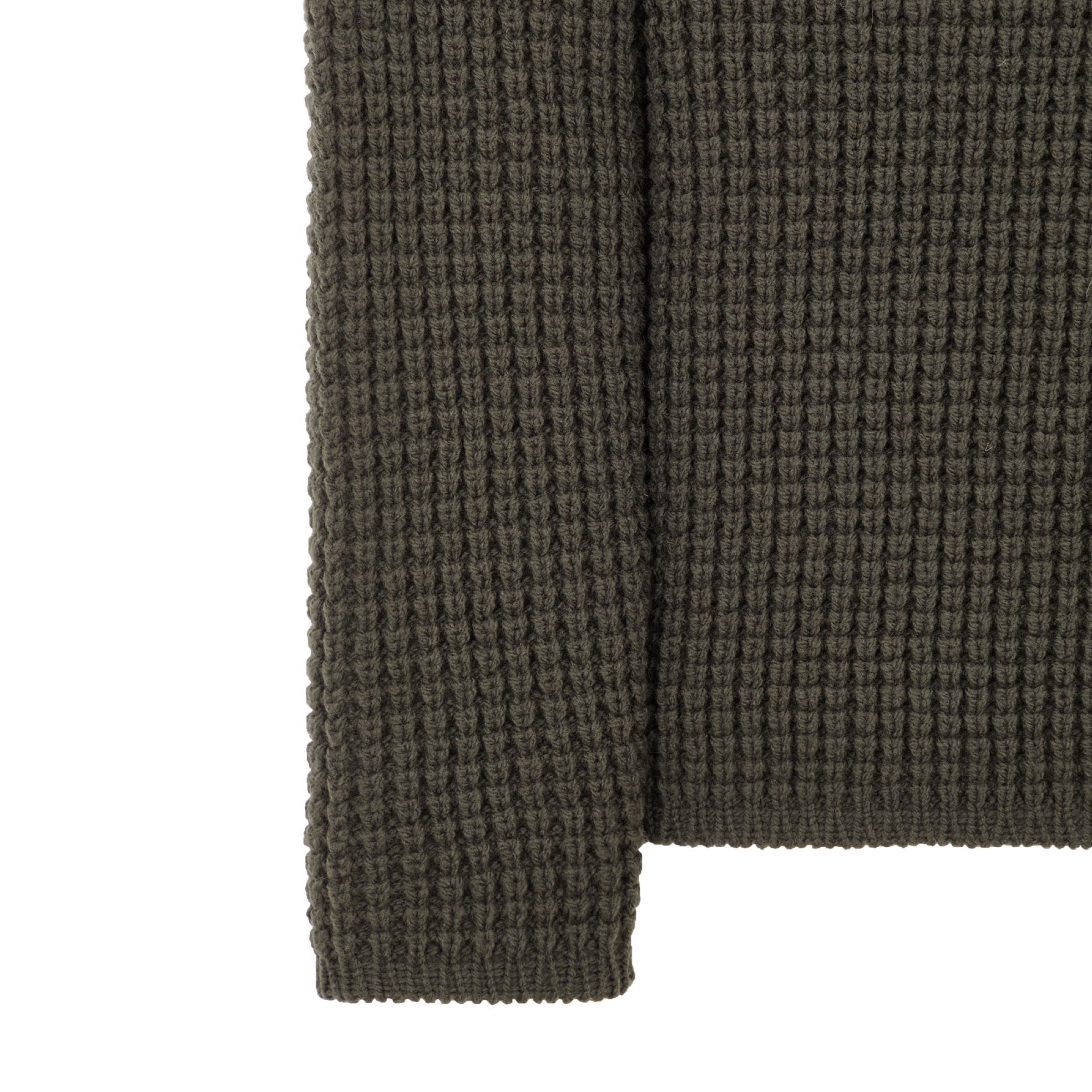 Stone Island Heavy Knit Sweatshirt in Olive