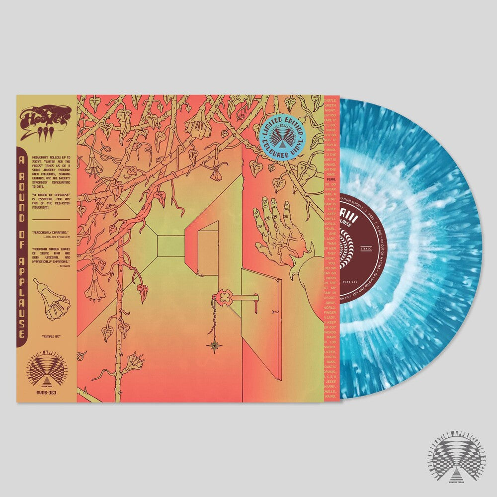 Hooveriii - A Round Of Applause [Indie Exclusive Limited Edition Bone inside Ocean Blue with Bone Splatter LP] ( VINYL )
