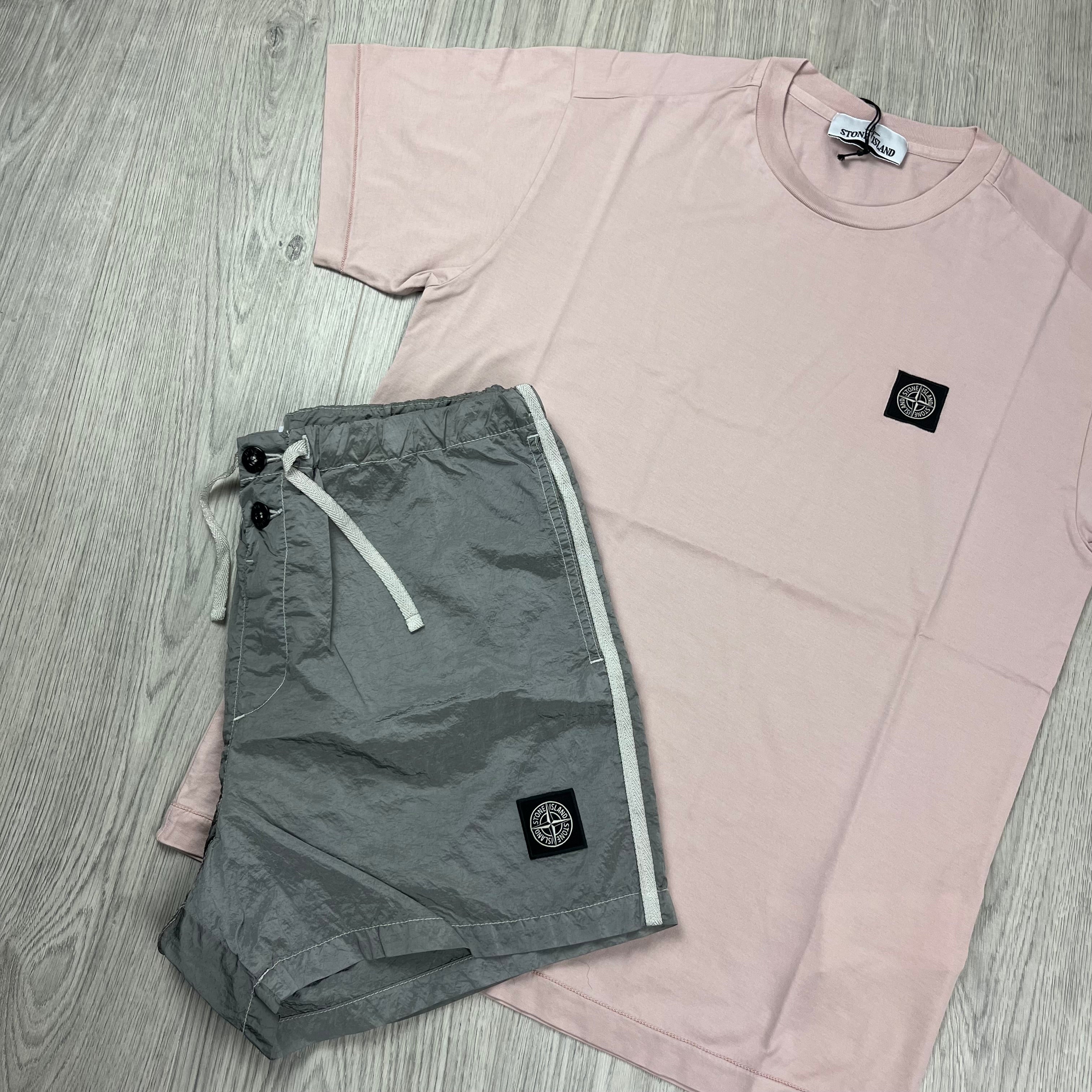 Stone Island Holiday Set - Rose/Pearl