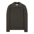 Stone Island Heavy Knit Sweatshirt in Olive