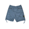 Stone Island L10WA Comfort Fit Cargo Shorts In Avio Blue