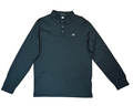 Cp Company 299A Long Sleeve Polo In Black