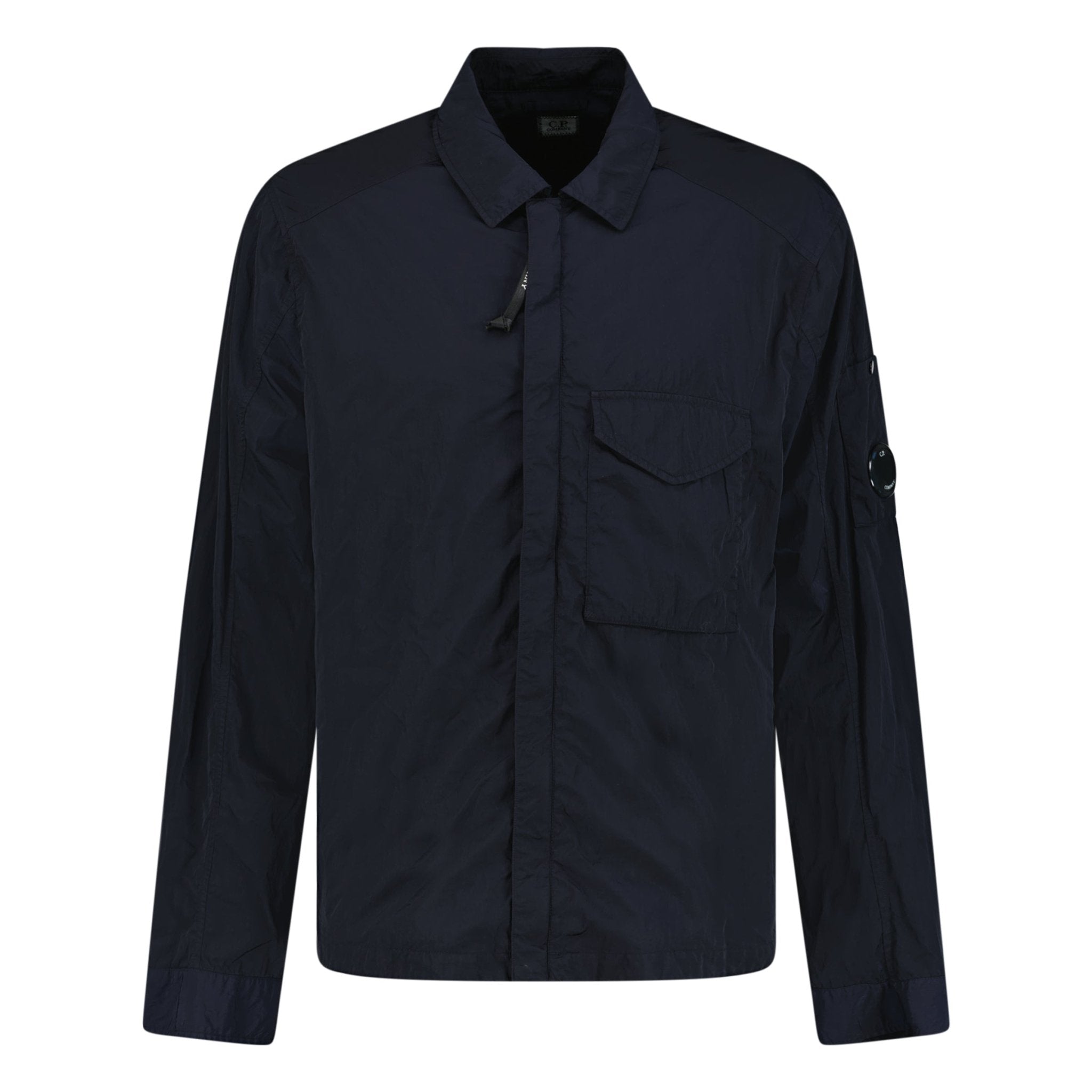 CP Company Lens Chrome Zip-Up Jacket Navy