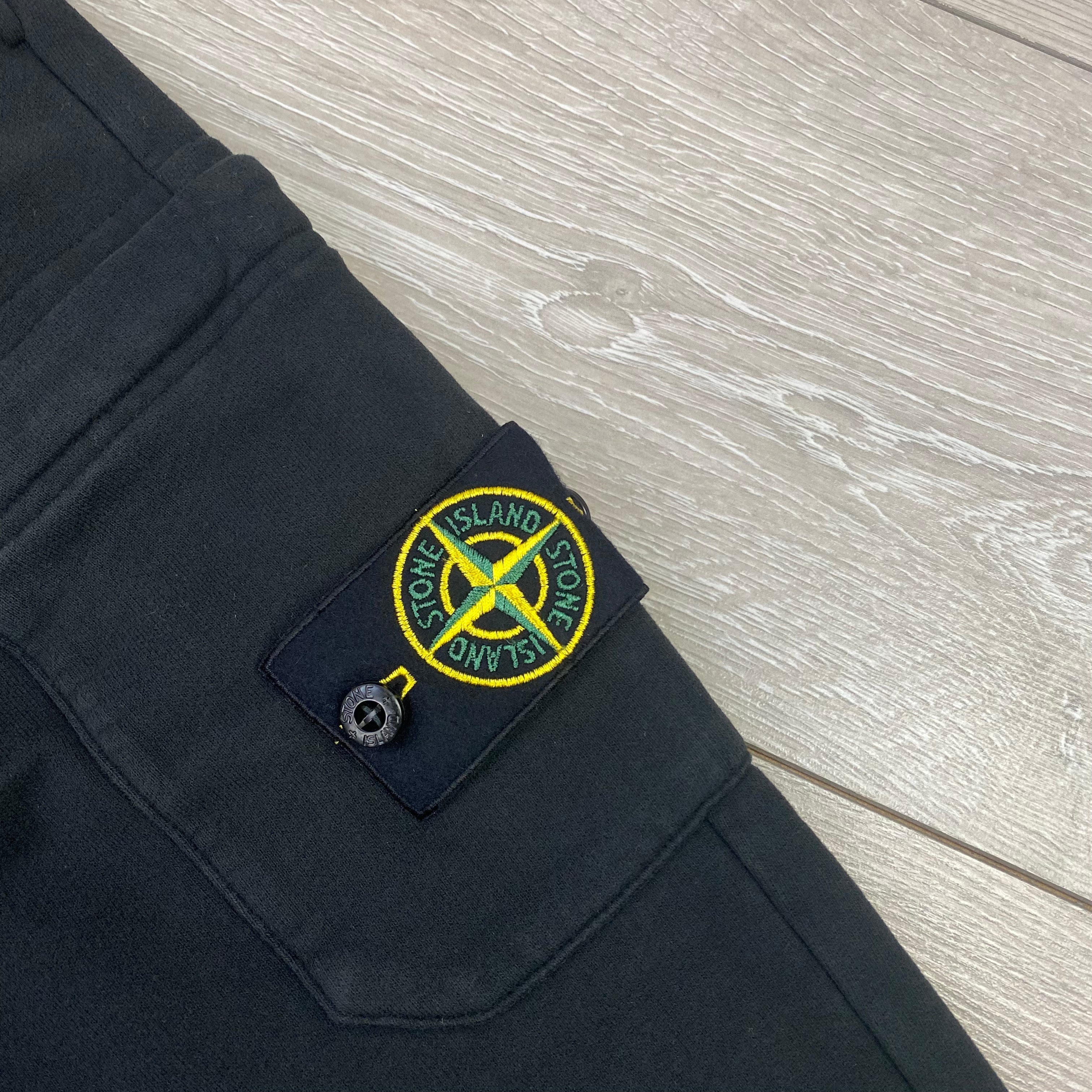 Stone Island Dyed Sweatpants - Black