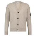 Stone Island RWS Wool Cardigan In Stucco
