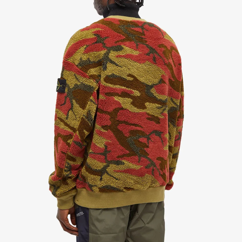 Stone Island Heritage Fleece Sweatshirt In Camo