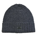 Cp Company Wool Patch Logo Beanie in Grey