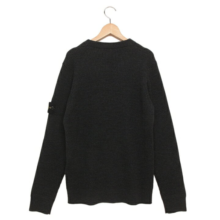 Stone Island RWS Ribbed Sweatshirt Charcoal