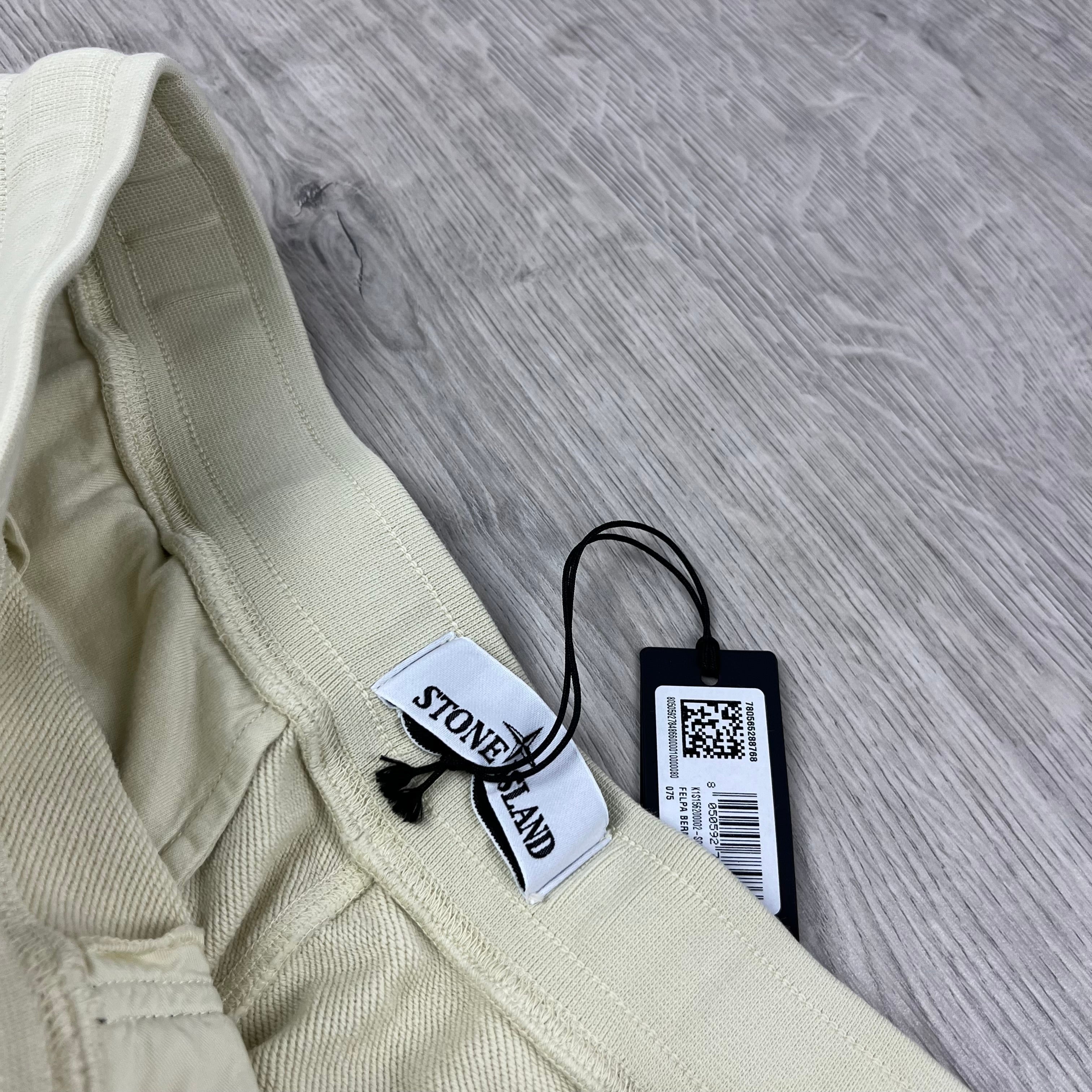 Stone Island Jersey Shorts - Oat